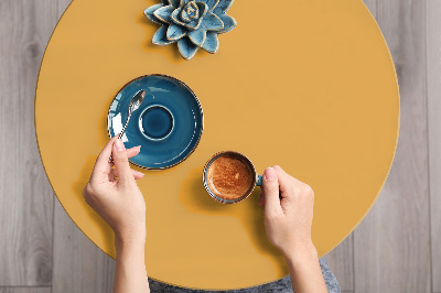 Meubelfolie Donkergeel