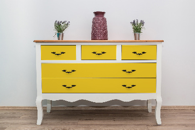 Meubelfolie Lichtgeel