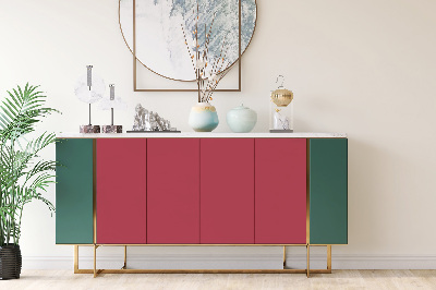 Decoratiefolie Donkerrood