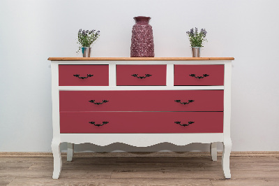 Decoratiefolie Donkerrood