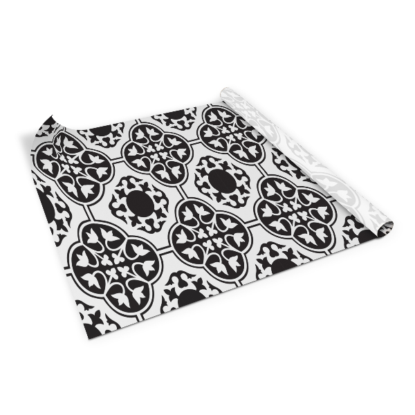 Meubelfolie Bloemenornament