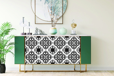 Meubelfolie Bloemenornament