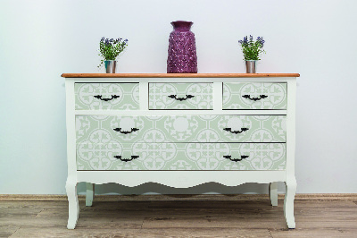 Decoratiefolie Bloemenornament