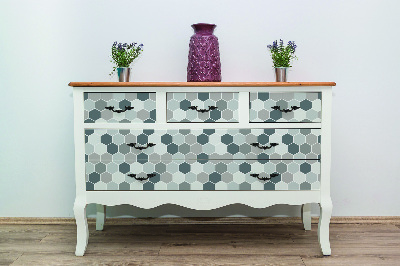 Wrapfolie keuken Honingraat