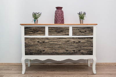 Wrapfolie keuken Donker hout