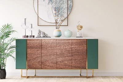 Meubelfolie Een versleten bord