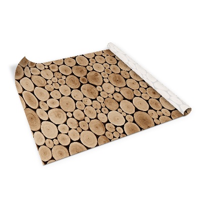 Decoratiefolie Stukken hout