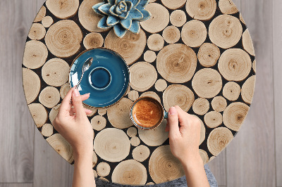 Decoratiefolie Stukken hout