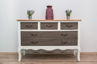 Wrapfolie keuken Donker paneel