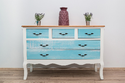 Meubelfolie Blauwe borden