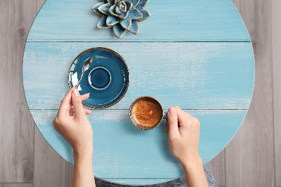 Meubelfolie Blauwe borden