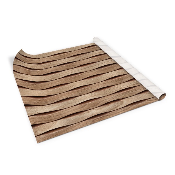 Decoratiefolie Golven houten abstractie