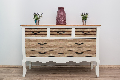 Decoratiefolie Golven houten abstractie