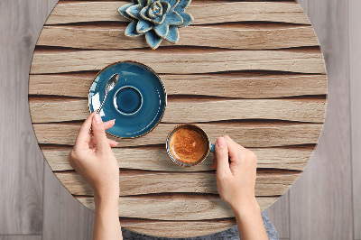 Decoratiefolie Golven houten abstractie