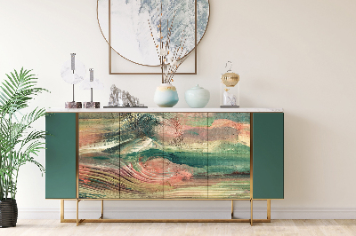 Wrapfolie keuken Geschilderd bord