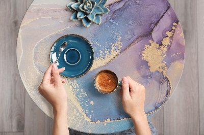 Wrapfolie keuken Kleurrijk marmer