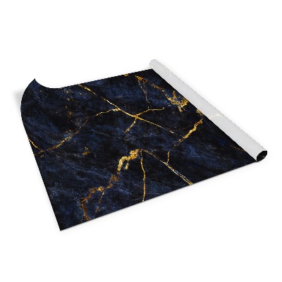 Wrapfolie keuken Blauwe marmer