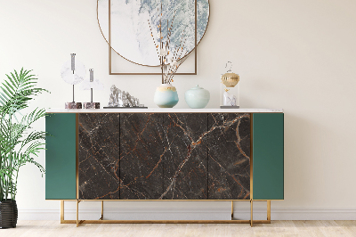 Decoratiefolie Donker marmer