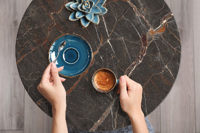 Decoratiefolie Donker marmer