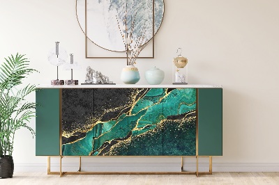 Wrapfolie keuken Malachiet