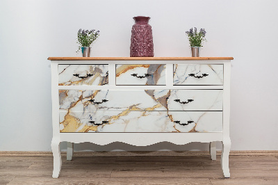 Wrapfolie keuken Marmeren textuur