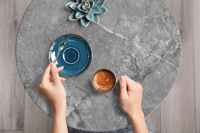 Wrapfolie keuken Grijs marmer