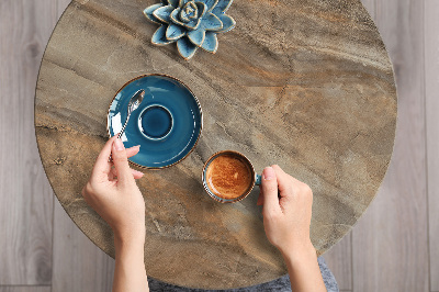 Wrapfolie keuken Zandmarmer