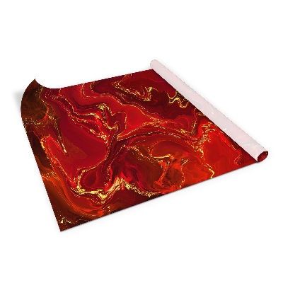 Wrapfolie keuken Rood marmer