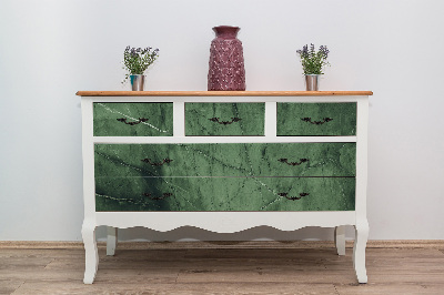 Decoratiefolie Groene malachiet