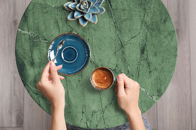 Decoratiefolie Groene malachiet