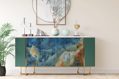 Wrapfolie keuken Kleurrijke onyx