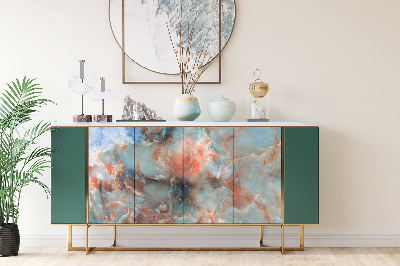 Decoratiefolie Kleurrijk marmerpatroon