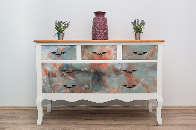 Decoratiefolie Kleurrijk marmerpatroon