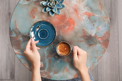 Decoratiefolie Kleurrijk marmerpatroon