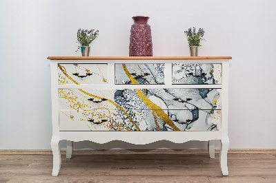 Meubelfolie Kunst imitatie marmer