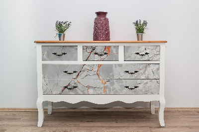 Wrapfolie keuken Marmeren steen