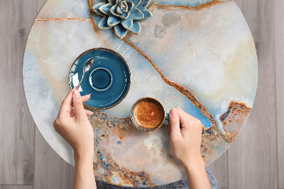 Meubelfolie Kleurrijk marmerpatroon