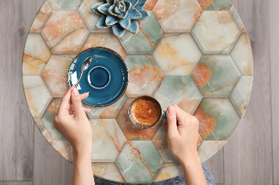 Decoratiefolie Marmeren honingraten