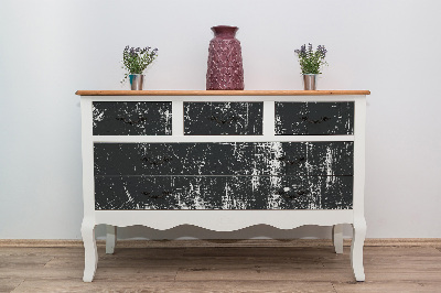 Meubelfolie Een bekraste betonnen muur