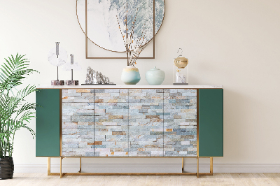 Wrapfolie keuken Stenen muur