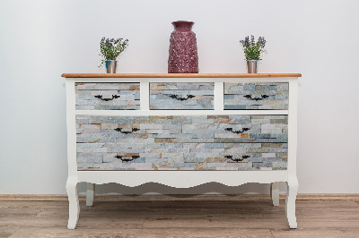 Wrapfolie keuken Stenen muur