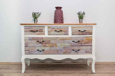 Meubelfolie Gekleurde stenen