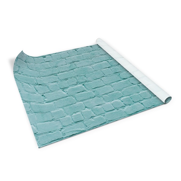 Wrapfolie keuken Turquoise baksteen