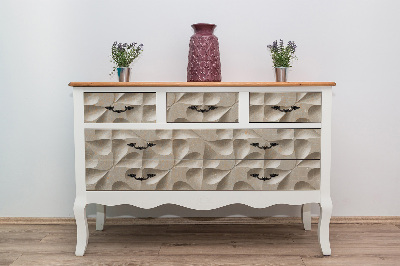 Decoratiefolie 3D-steenabstractie