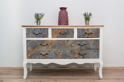 Wrapfolie keuken Stenen vloer