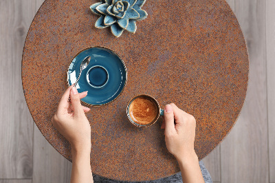 Wrapfolie keuken Roestig plaatwerk