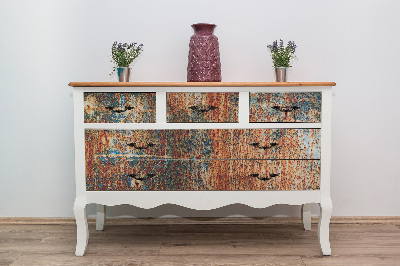 Wrapfolie keuken Vintage roest metaal