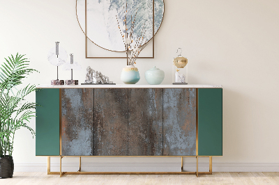 Decoratiefolie Metaalachtig rustiek patroon