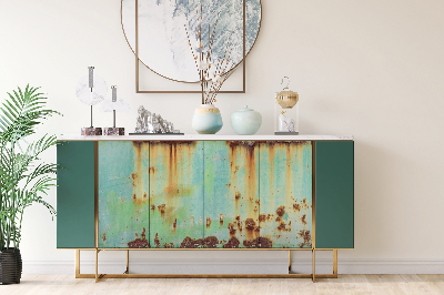 Wrapfolie keuken Oud roestig plaatwerk