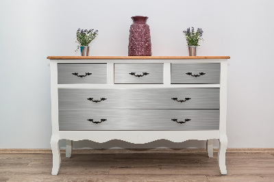 Meubelfolie Geborsteld metaal